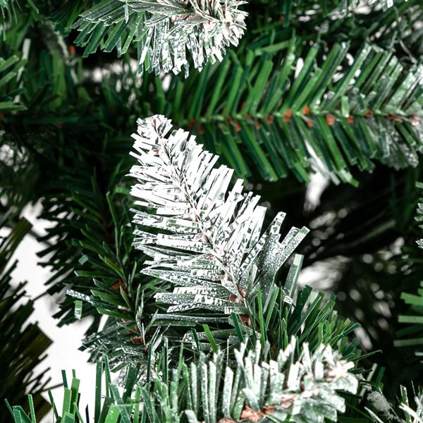 Christmas Tree Flocking Spray White Tree Plus Pine Cone