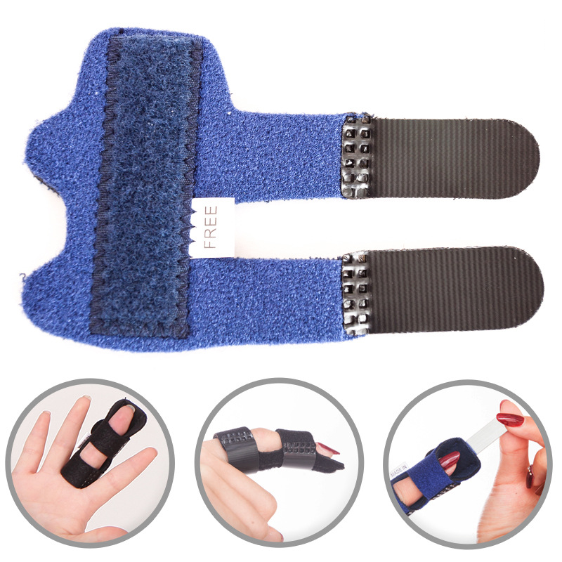 Vinmax 2PCS Finger Splint for Broken Fingers Finger Joint Protector Straightening Arthritis Knuckle Strain